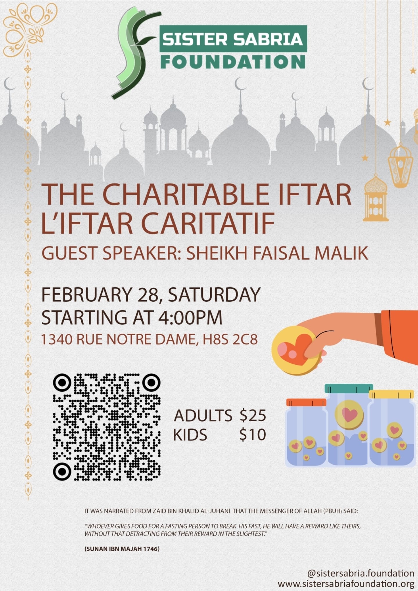 the charitable iftar